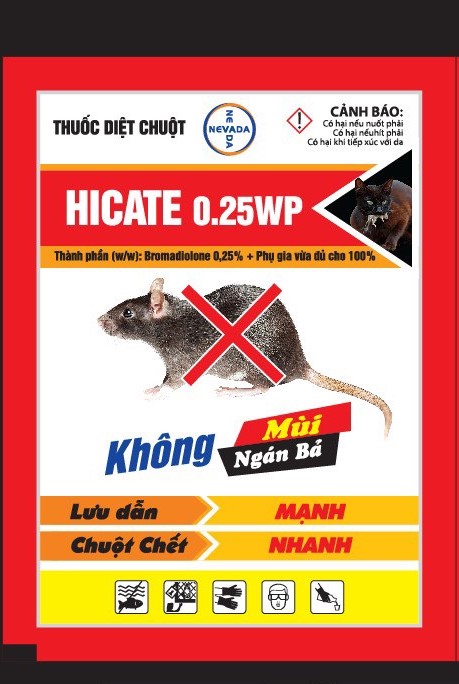 Chuột Hicate 0.25WP